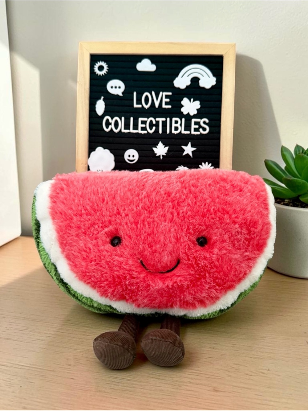 Authentic Jellycat Amuseables Watermelon - Medium